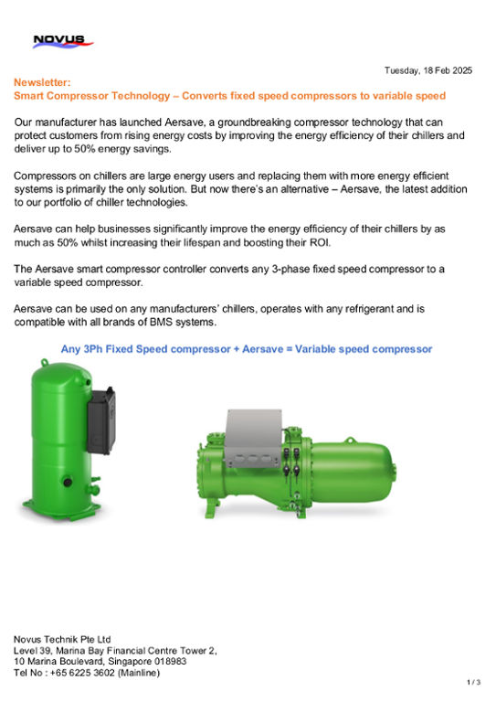 Smart Compressor Technology